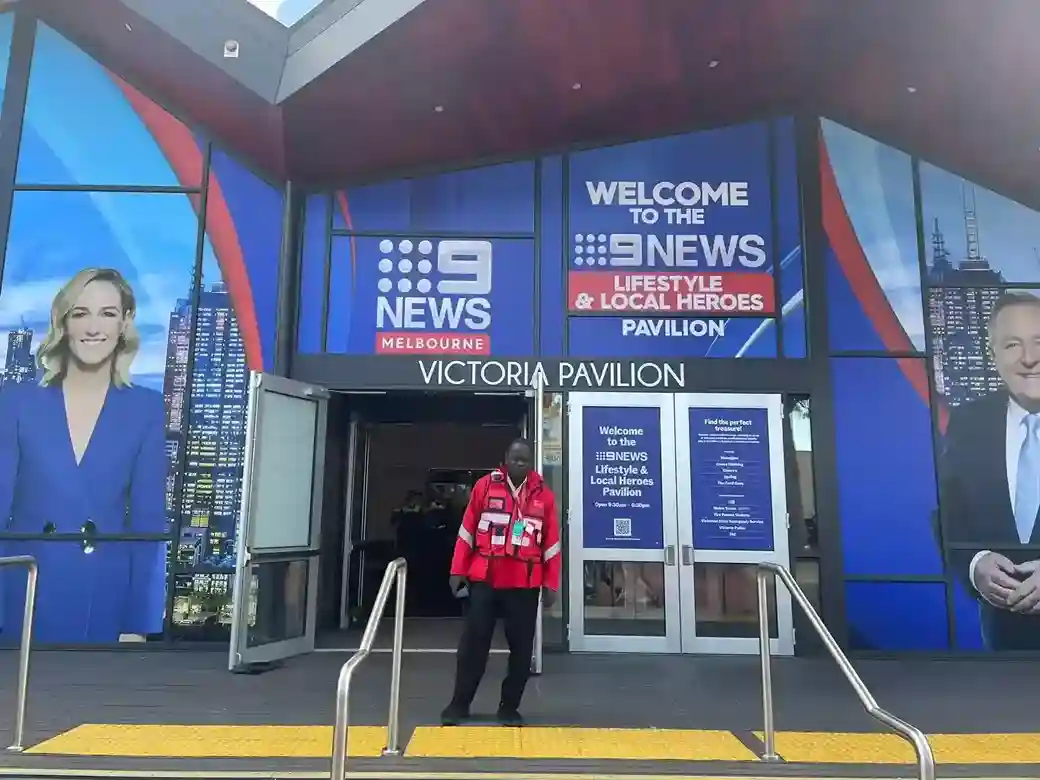 Static Guard at Melbourne Royal Show 2023