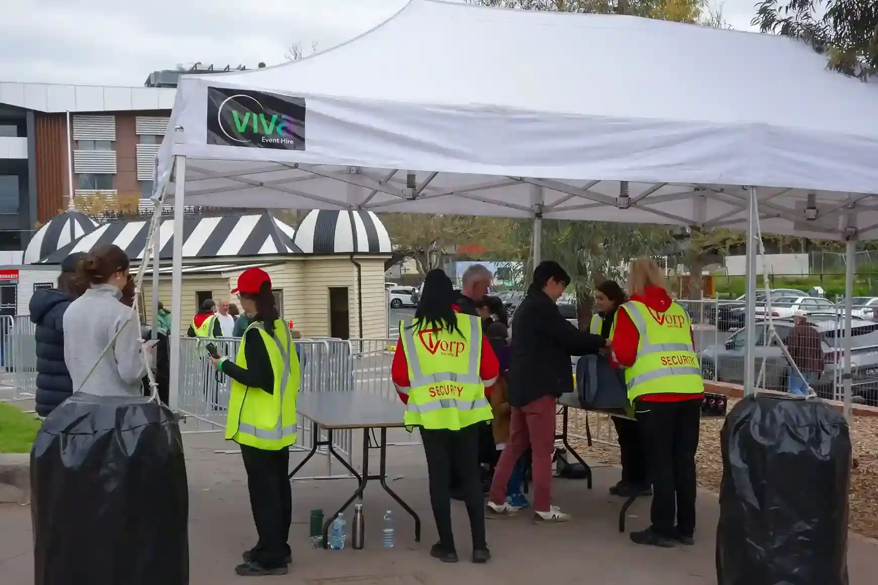 Bag-Checks-at-Collingwood-FC-game-scaled